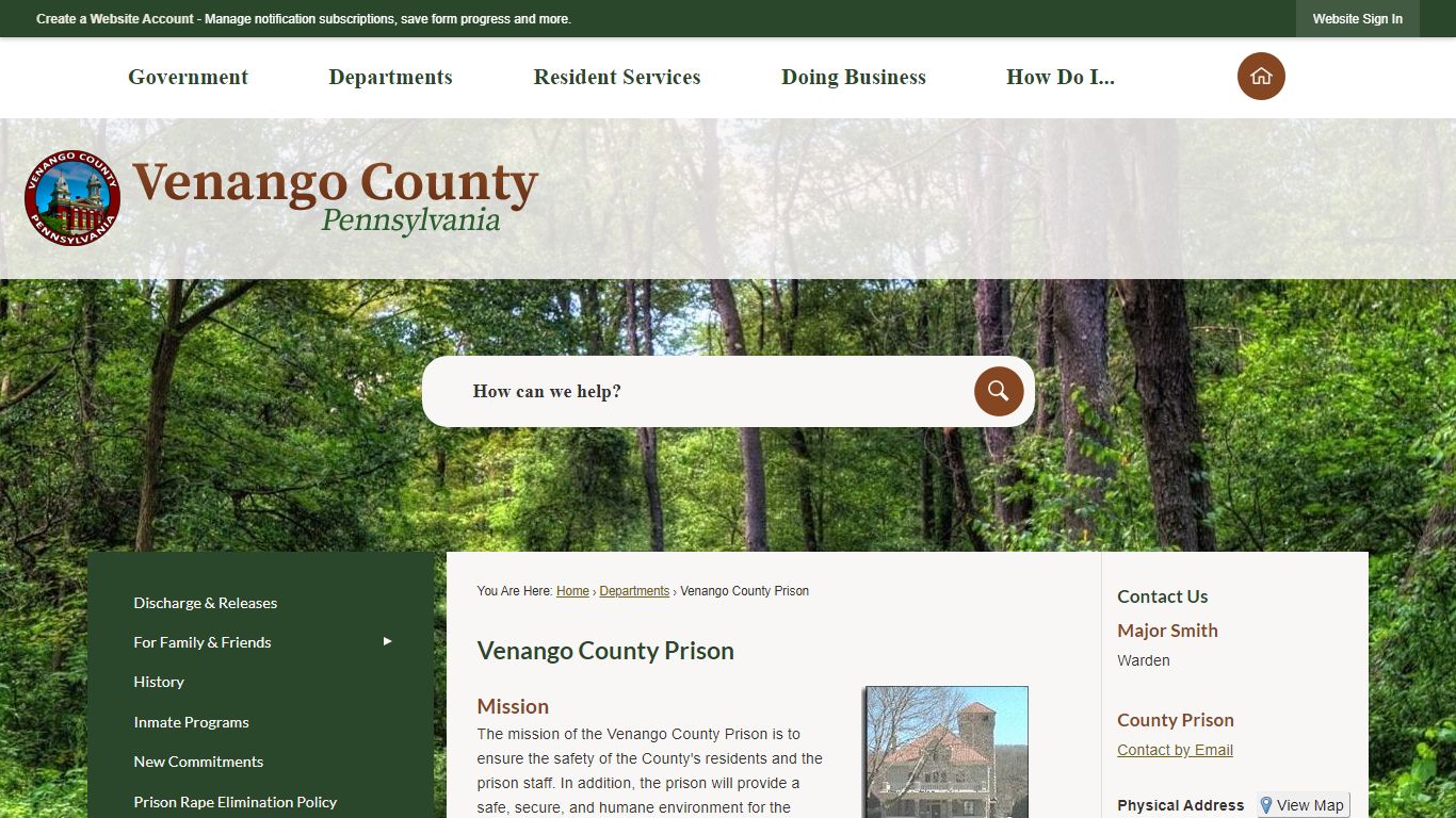 Venango County Prison | Venango County, PA